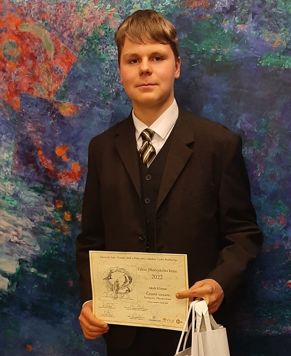 Talent Jakub Klicnar: Nejradši mám slovní úlohy, geometrii bych radši vynechal