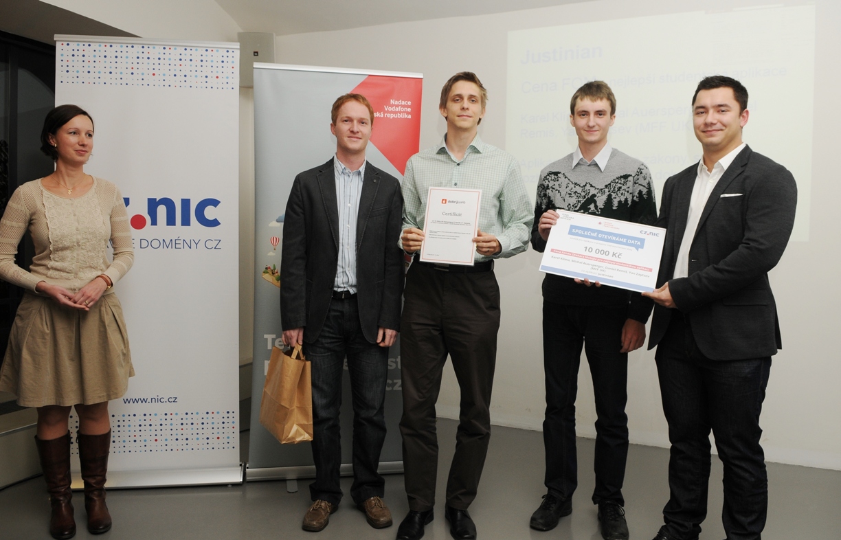 Nejlepší studentská aplikace: Justinian