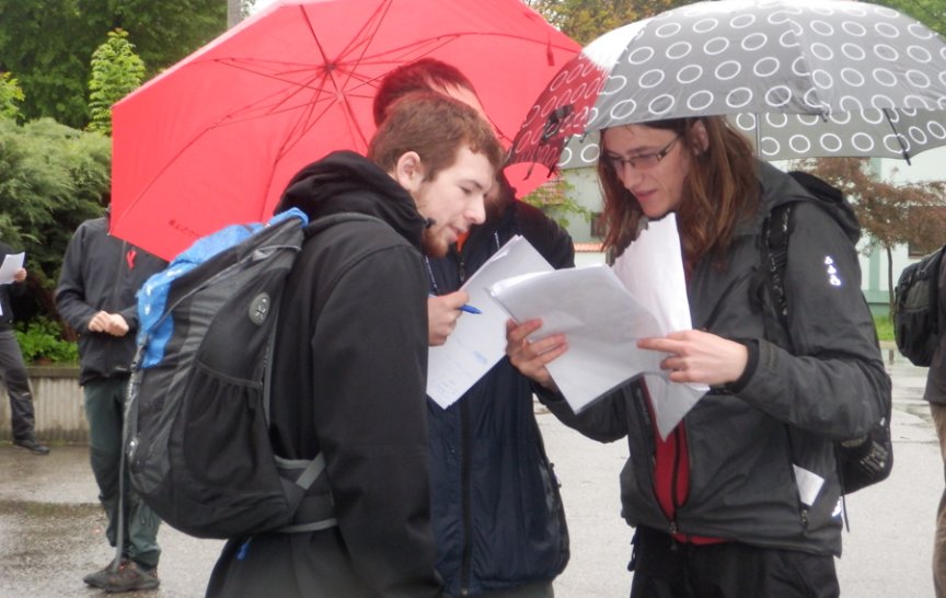 Budějovické želvování 2014 - Rozbalení startovní obálky