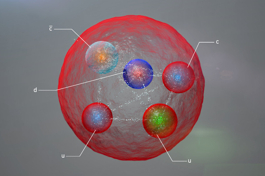 Nová exotická částice „pentakvark“ objevena v CERN