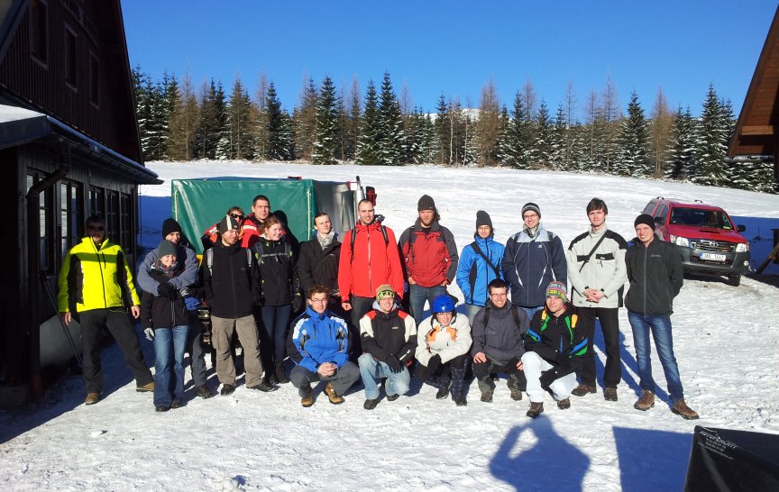 S Matfyzem na horách (foto MFF&nbsp;UK)