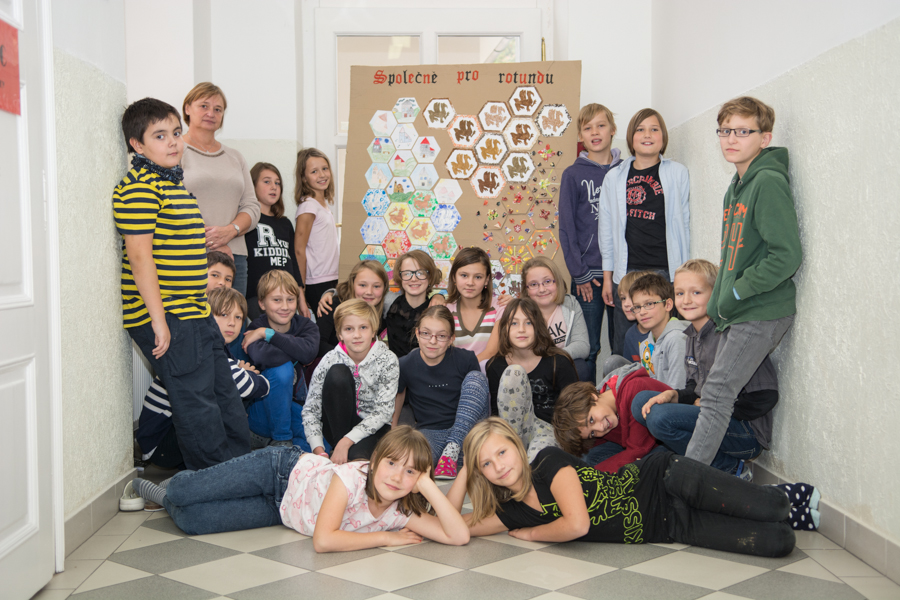 Žáci základní školy přispěli na záchranu rotundy