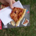 One slice of pizza gratis (foto: E. Havelková)