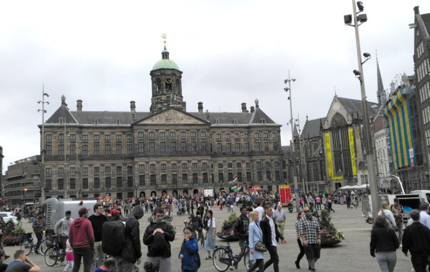 Královský palác v Amsterdamu (foto: archiv autora)
