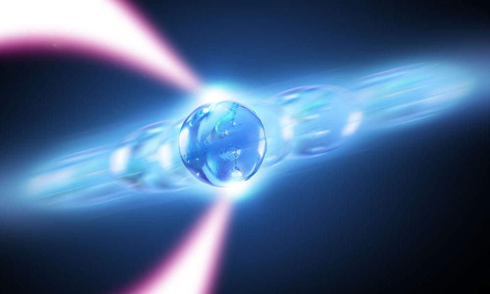 Aktualita z fyziky: Nanokuličky v pasti