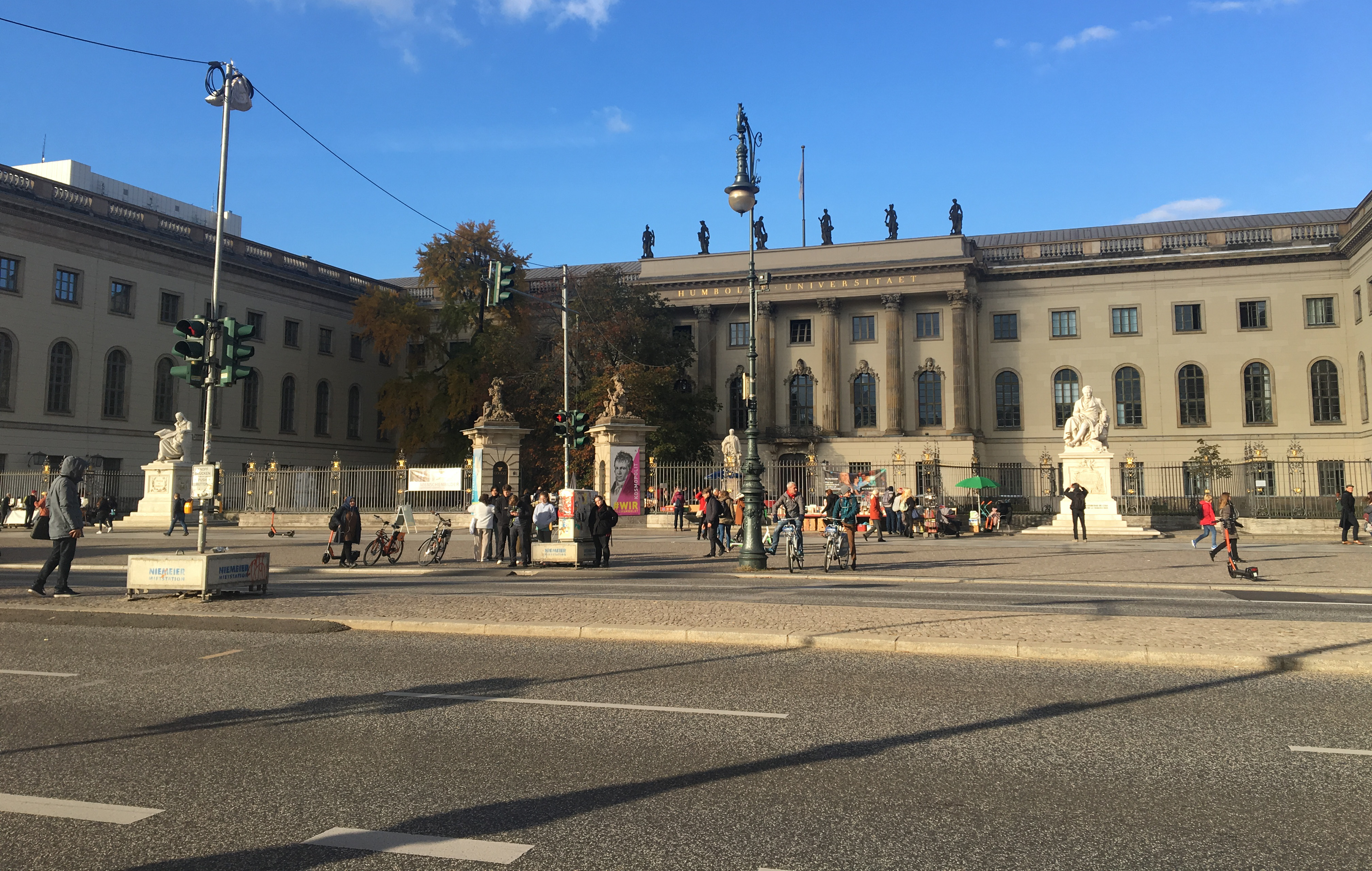 Zápisky z Erasmu: Humboldt-Universität zu Berlin I